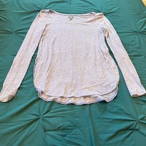 Aerie long sleeves purple shirt with side slits - SM
